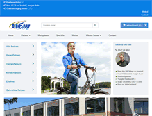 Tablet Screenshot of bikeshopurk.nl